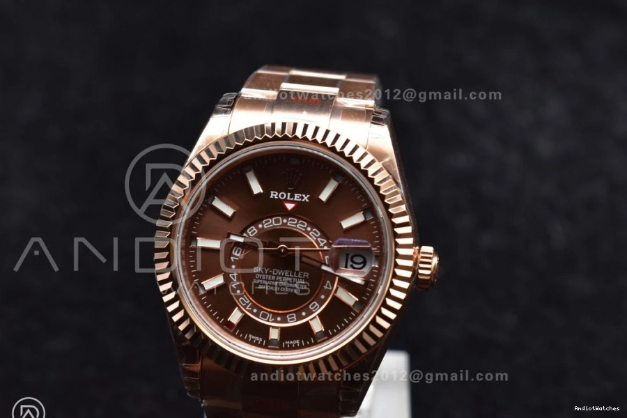 A23J Noob Dial Bracelet RG 1103 Best Sleek on Brown Skydweller Edition RG 1206